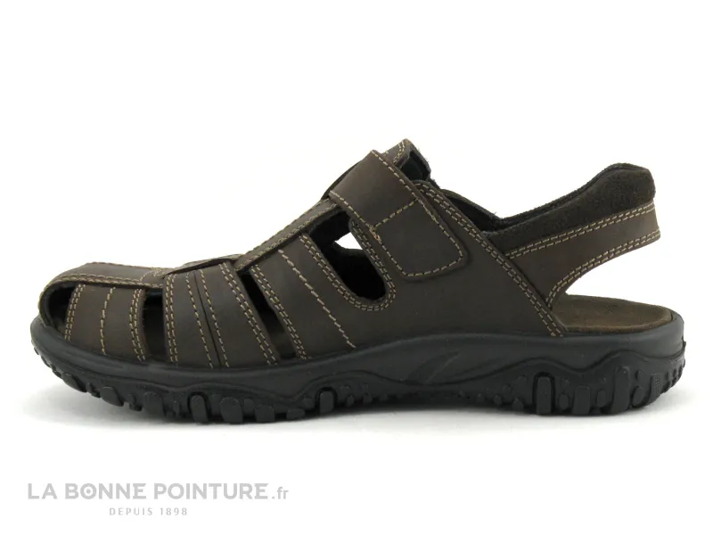 Achat chaussures Imac Homme Sandale et Nu-pieds, vente Imac 352990 - Nu-pieds Homme marron - Bout ferme