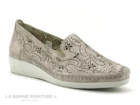 Achat chaussures Moran's Femme Mocassin, vente Morans KRAIE Beige - Mocassin compense Femme