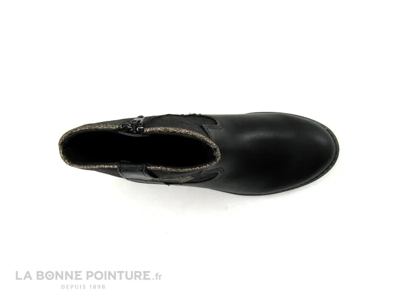 Achat chaussures Sprox Enfant Botte et Bottillon, vente Sprox 512193 Noir - Or - Boots santiag Fille