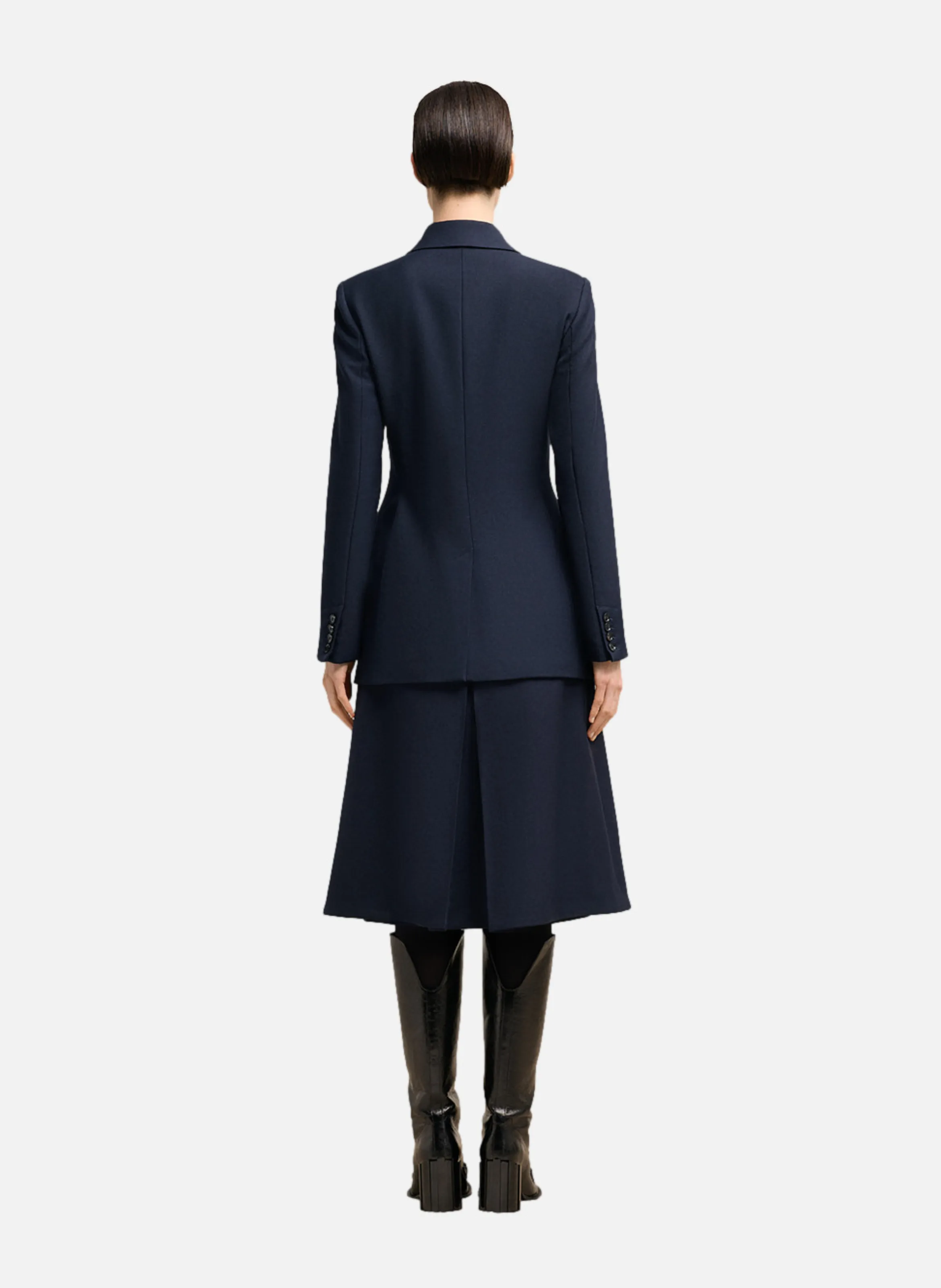AMI PARIS  Veste croisée - Bleu