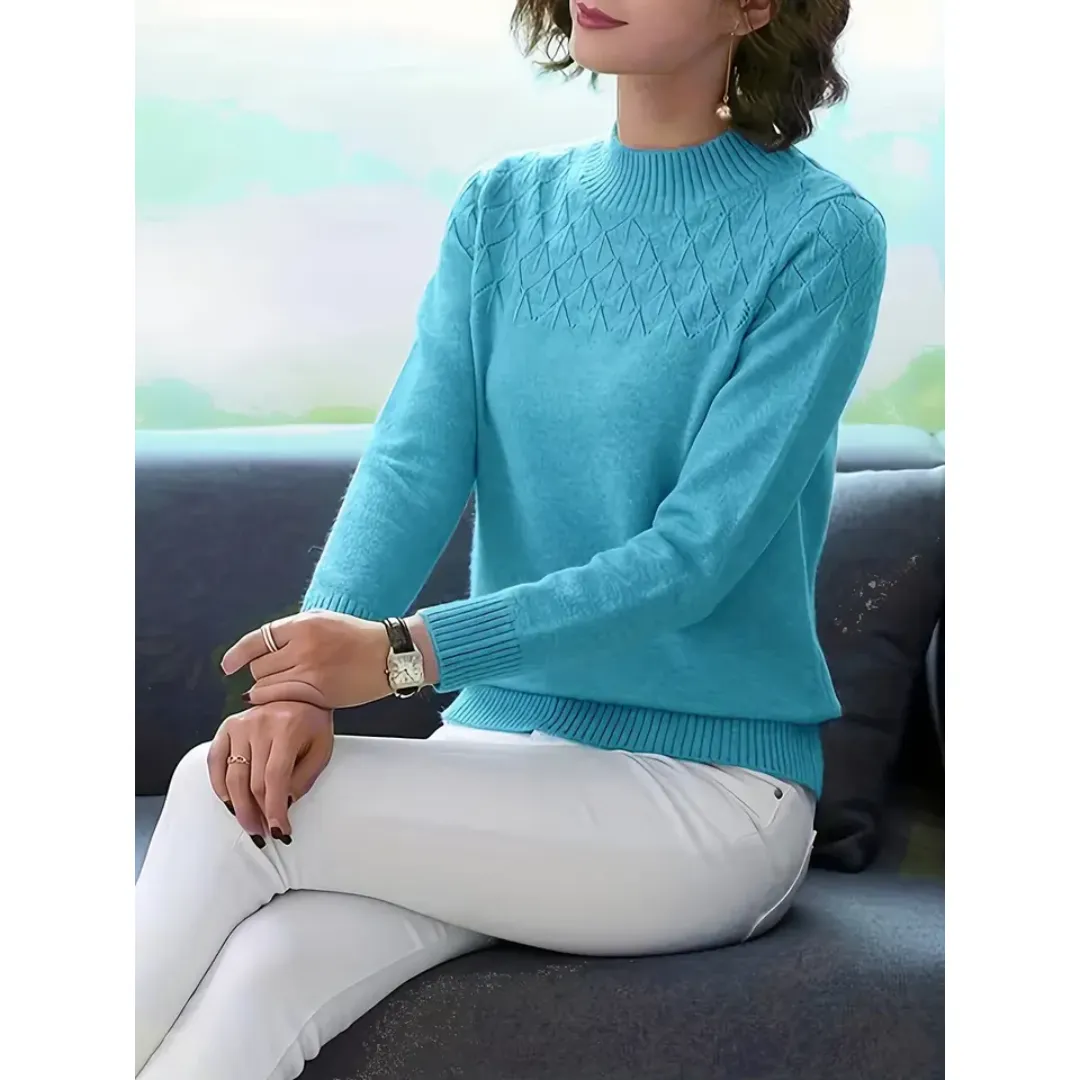 Andleeban | Pulls En Tricot Col Rond Pour Femmes | Hiver