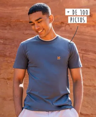 Bavoir Picto brodé personnalisé
