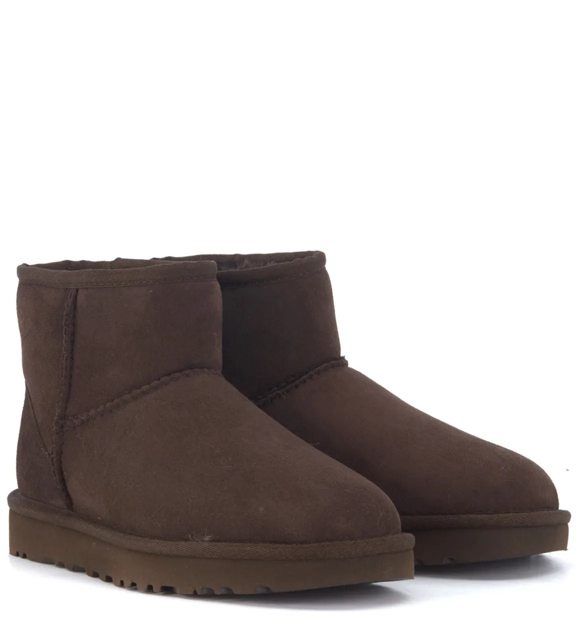 Bottines en daim marron UGG Classic II Mini