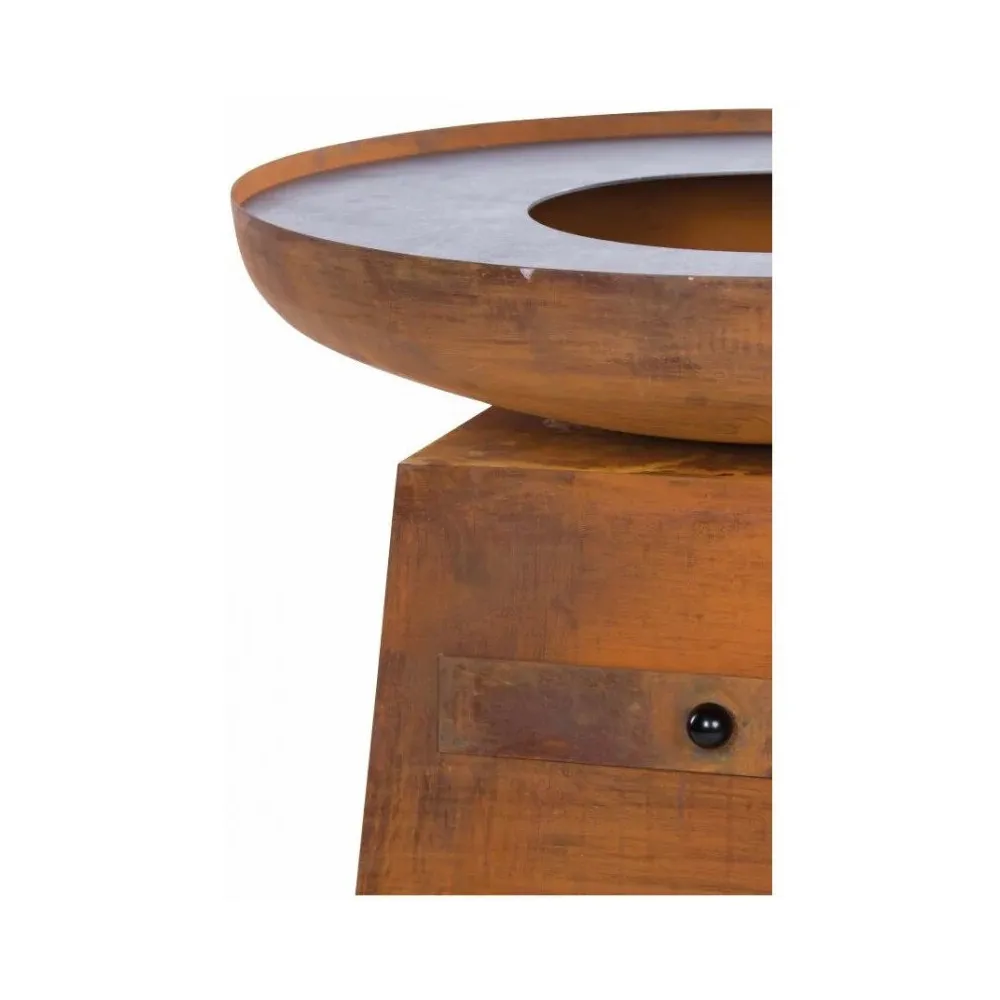 Brasero "Orion Classic" Rouille + Couvercle