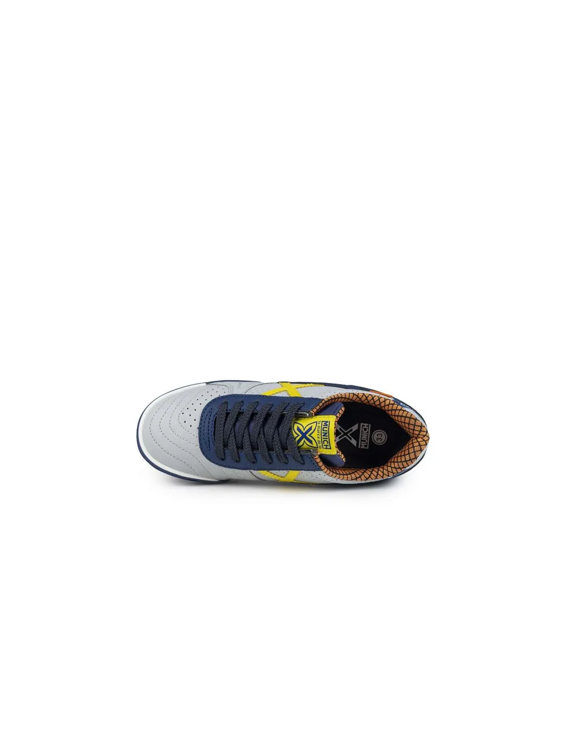Chaussures de Football Sala Munich Enfant G-3 Kid Profit Sport 422 Gris