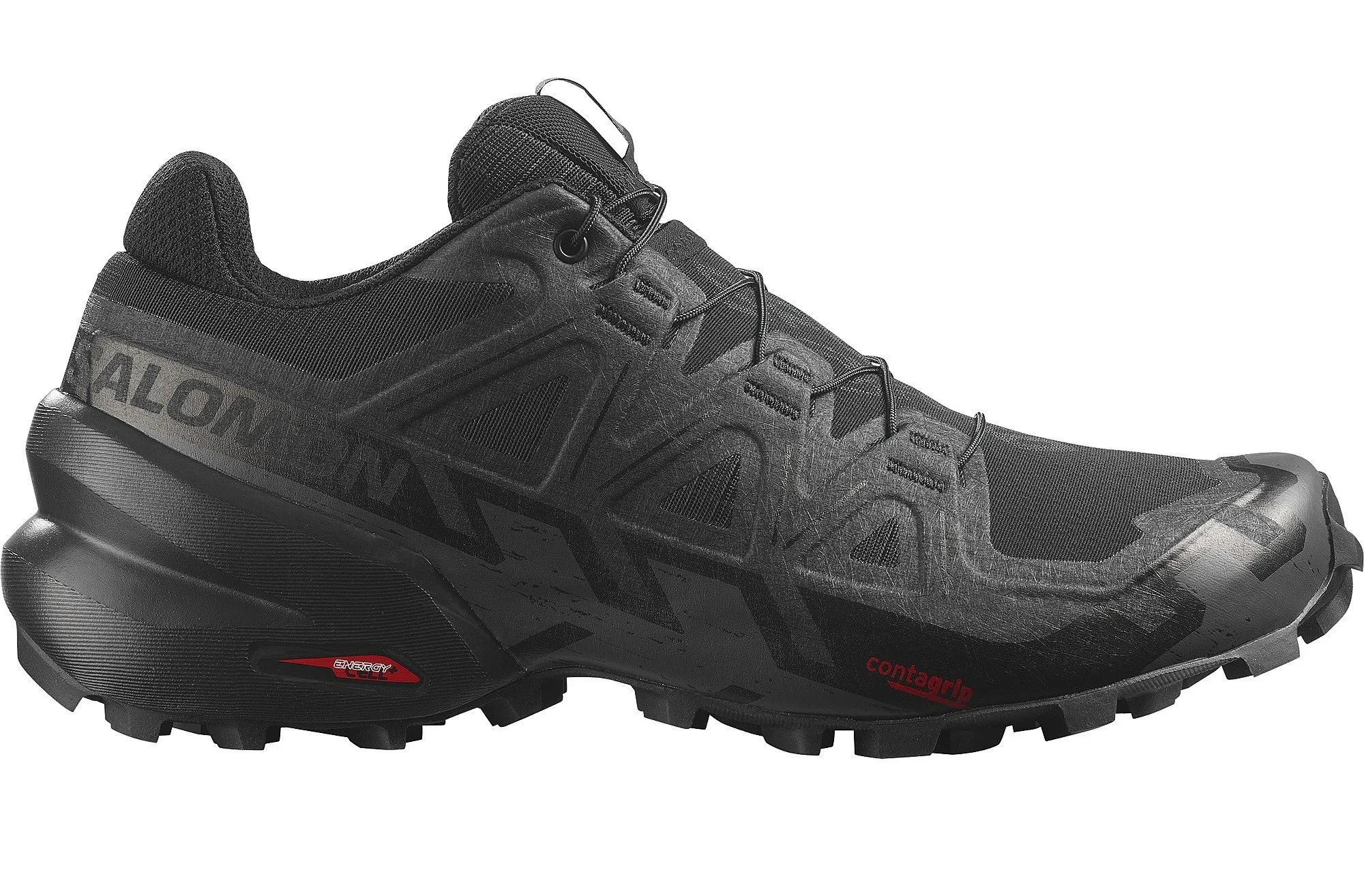 chaussures Salomon Speedcross 6 W - Black/Black/Phantom - women´s