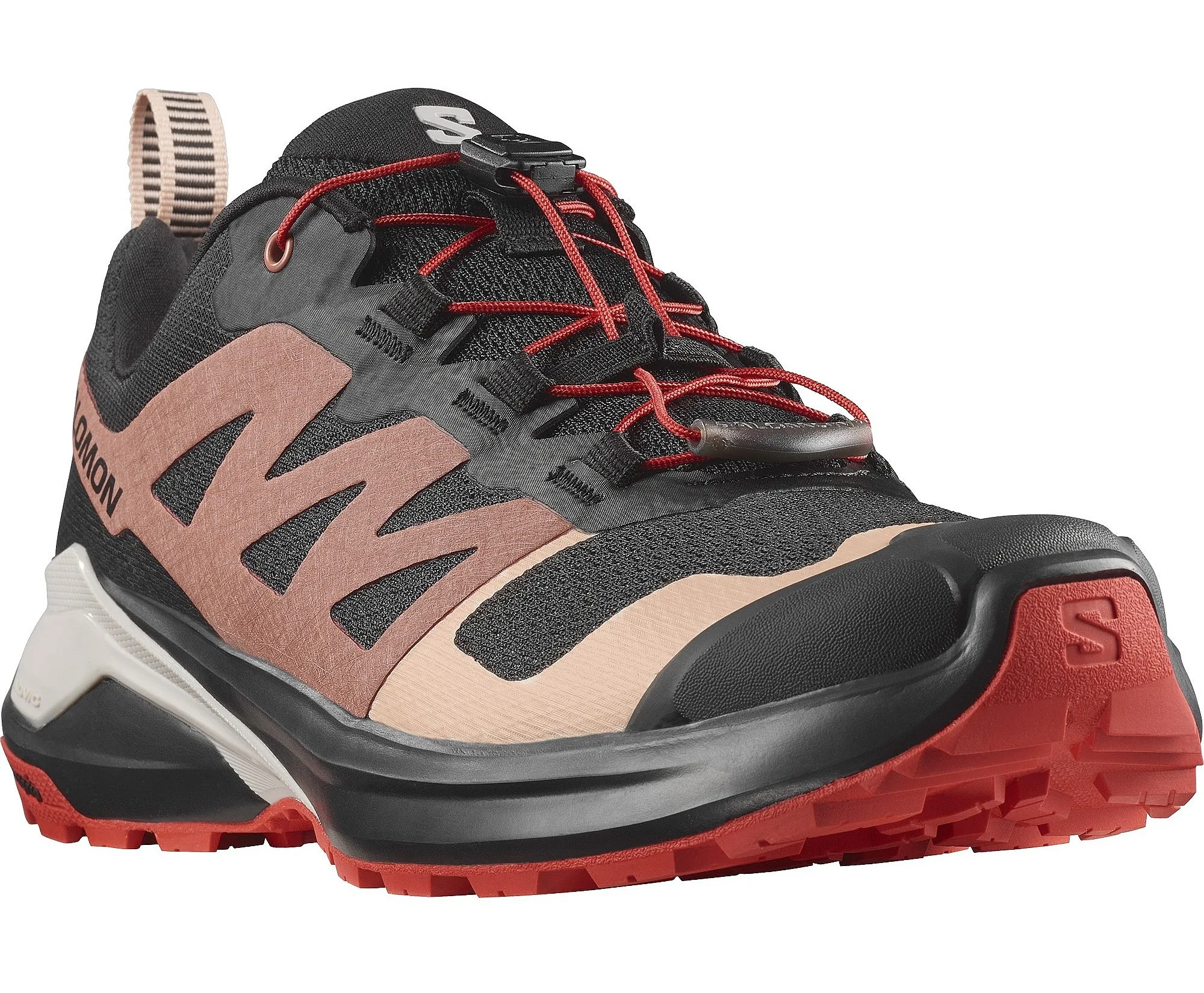 chaussures Salomon X-Adventure W - Black/Fiery Red/Ashes Of Roses - women´s