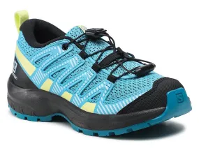 chaussures Salomon XA Pro V8 J - Delphinium Blue/Black/Charlock - unisex junior