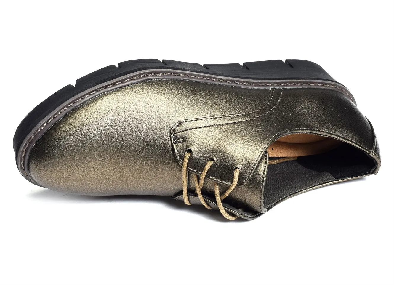 derbies et richelieus Clarks  Airabell tye bronze 