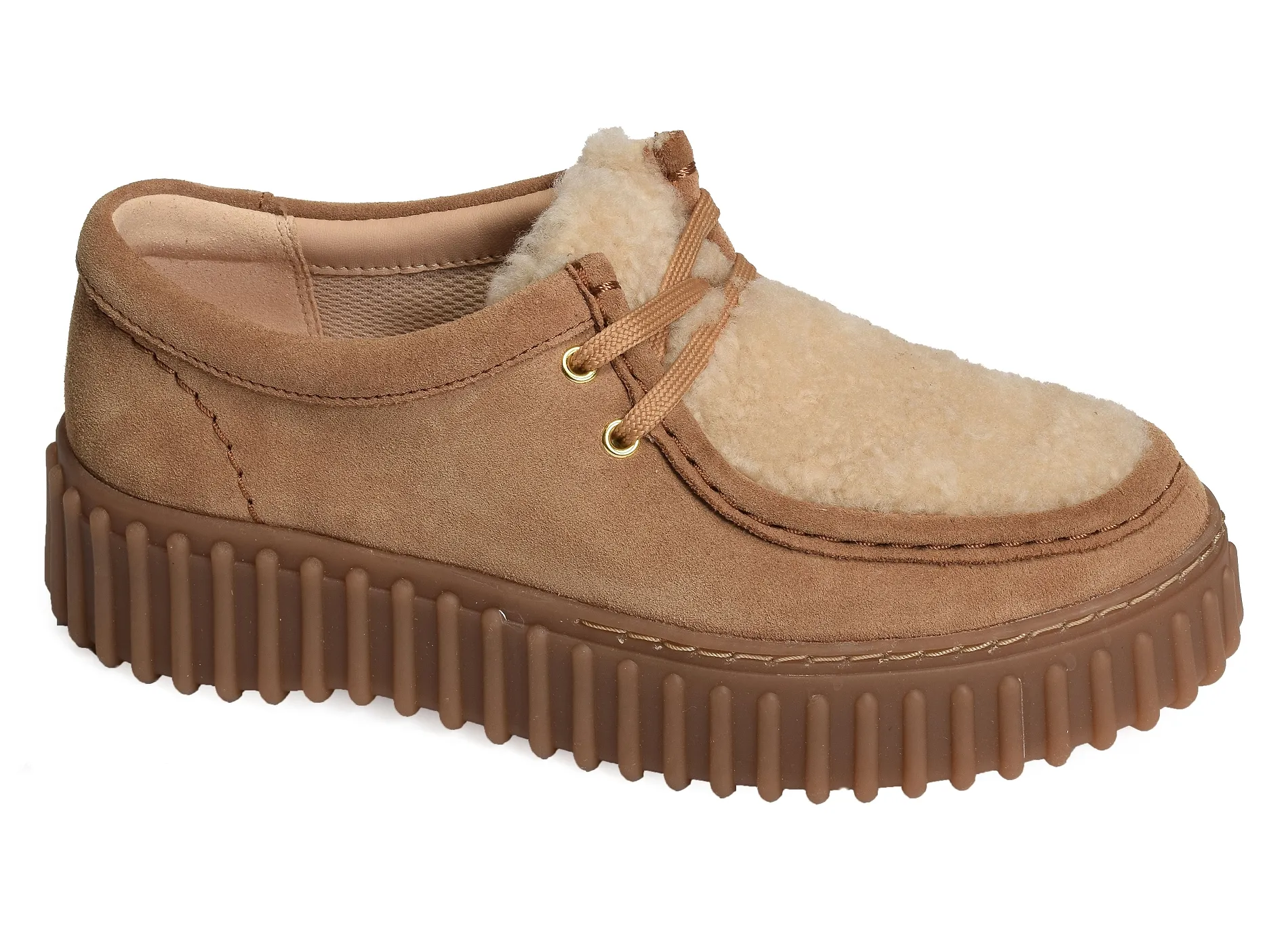 derbies et richelieus Clarks  Torhill bee sand 