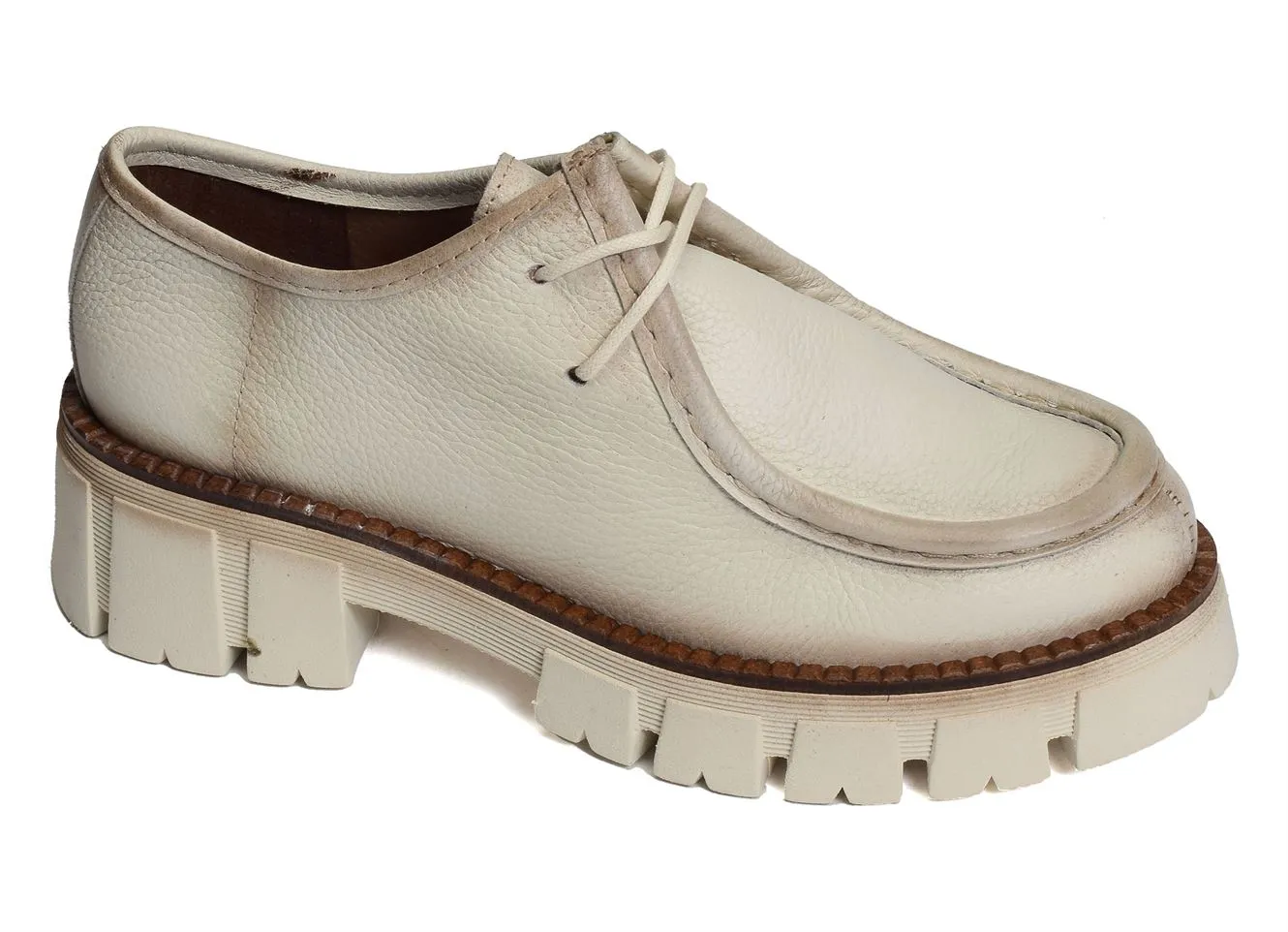 derbies et richelieus Folies  Cv5803 blanc 