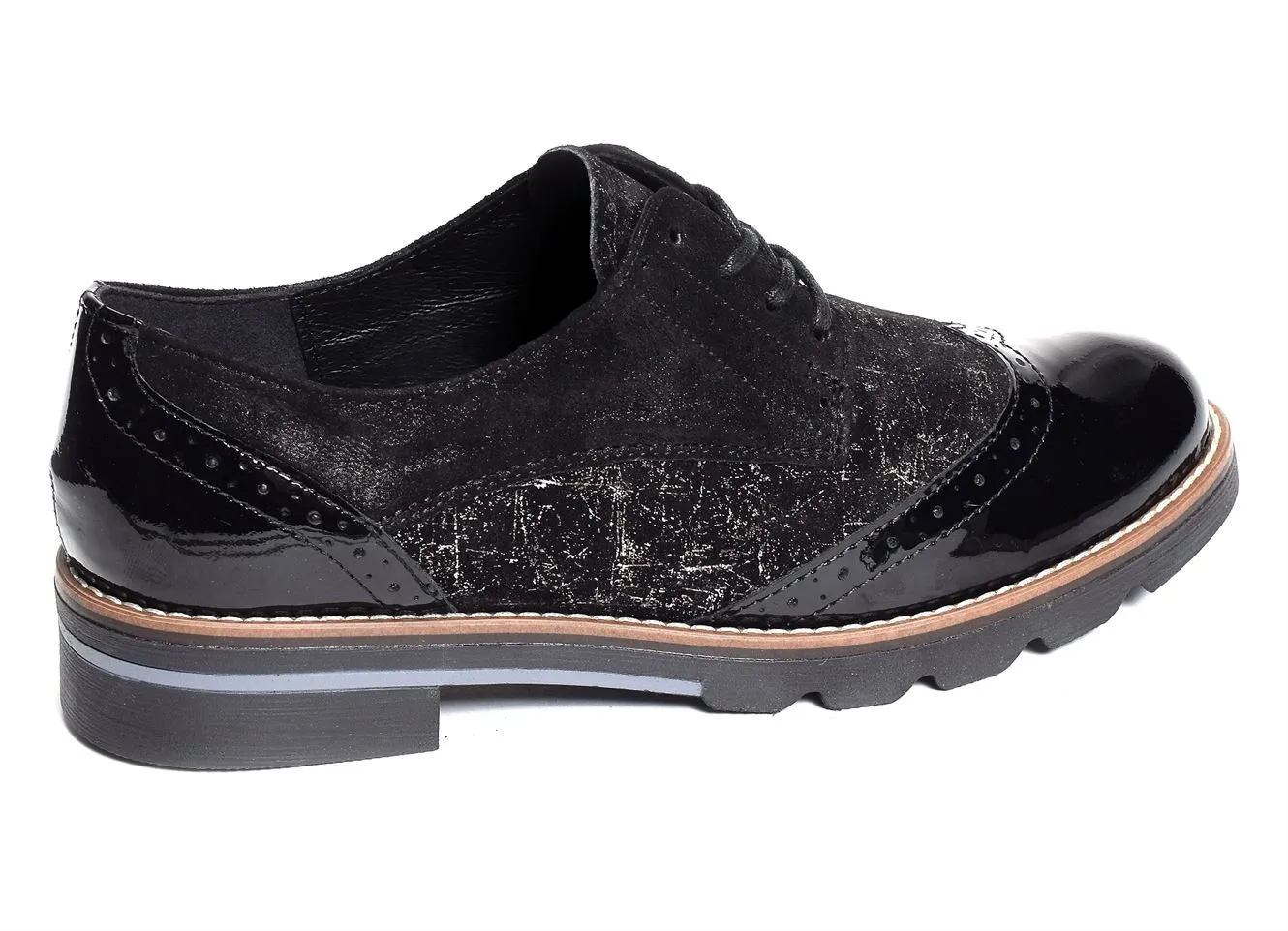 derbies et richelieus Geo reino  Tiaca noir 