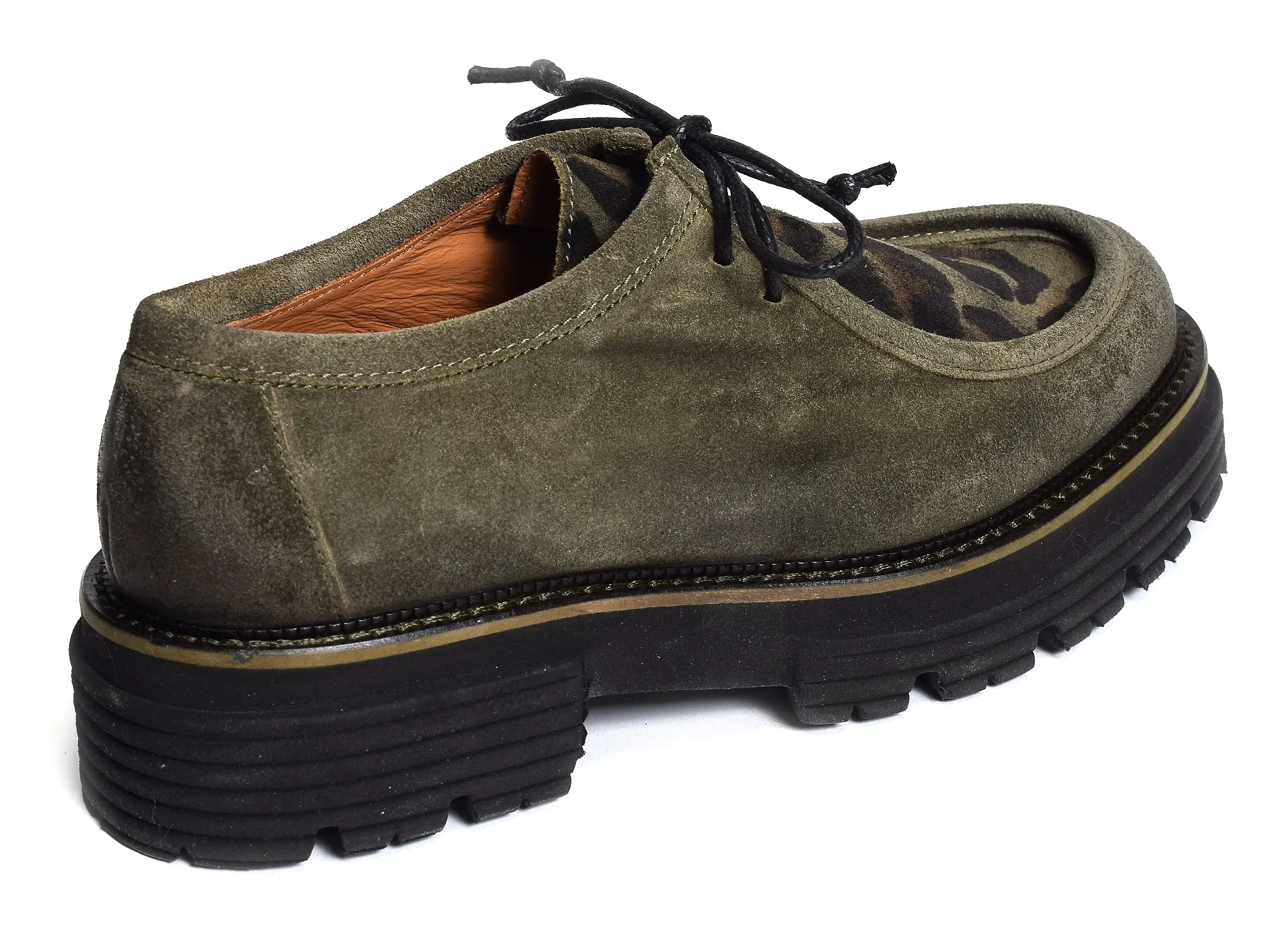 derbies et richelieus Mat 20  3225 kaki léopard 