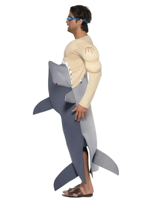 Déguisement Requin qui mange un Homme : Faites sensation avec ce costume original