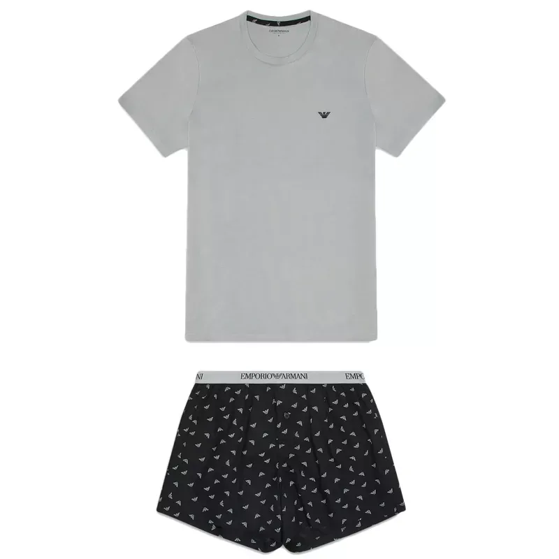 Ensemble tee shirt PYJAMA EA7 Emporio Armani