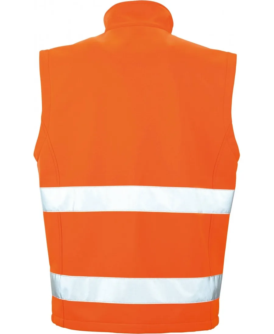 GILET SOFTSHELL haute visiblité