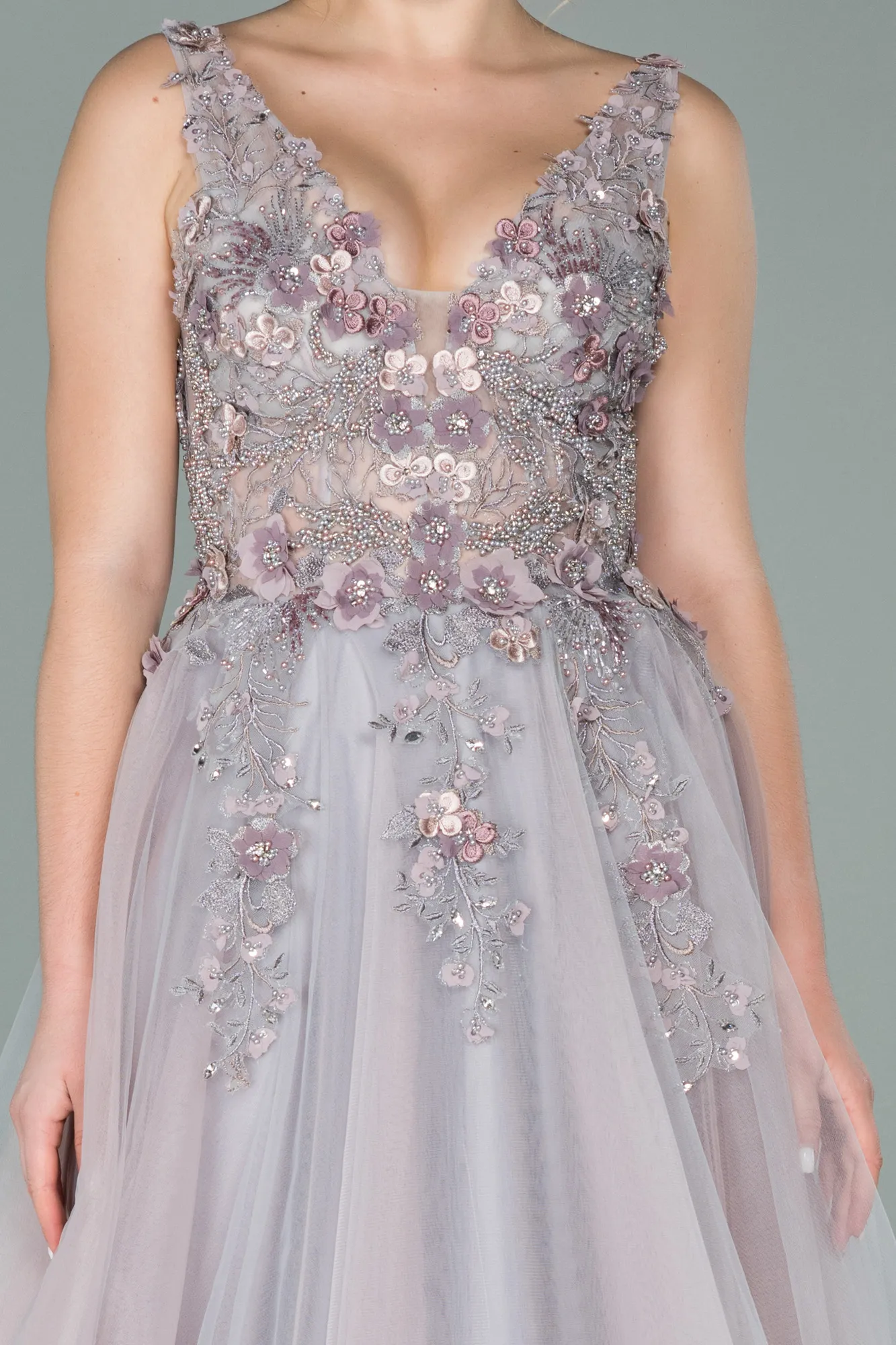 Haute Couture Longue Menthe ABU1576