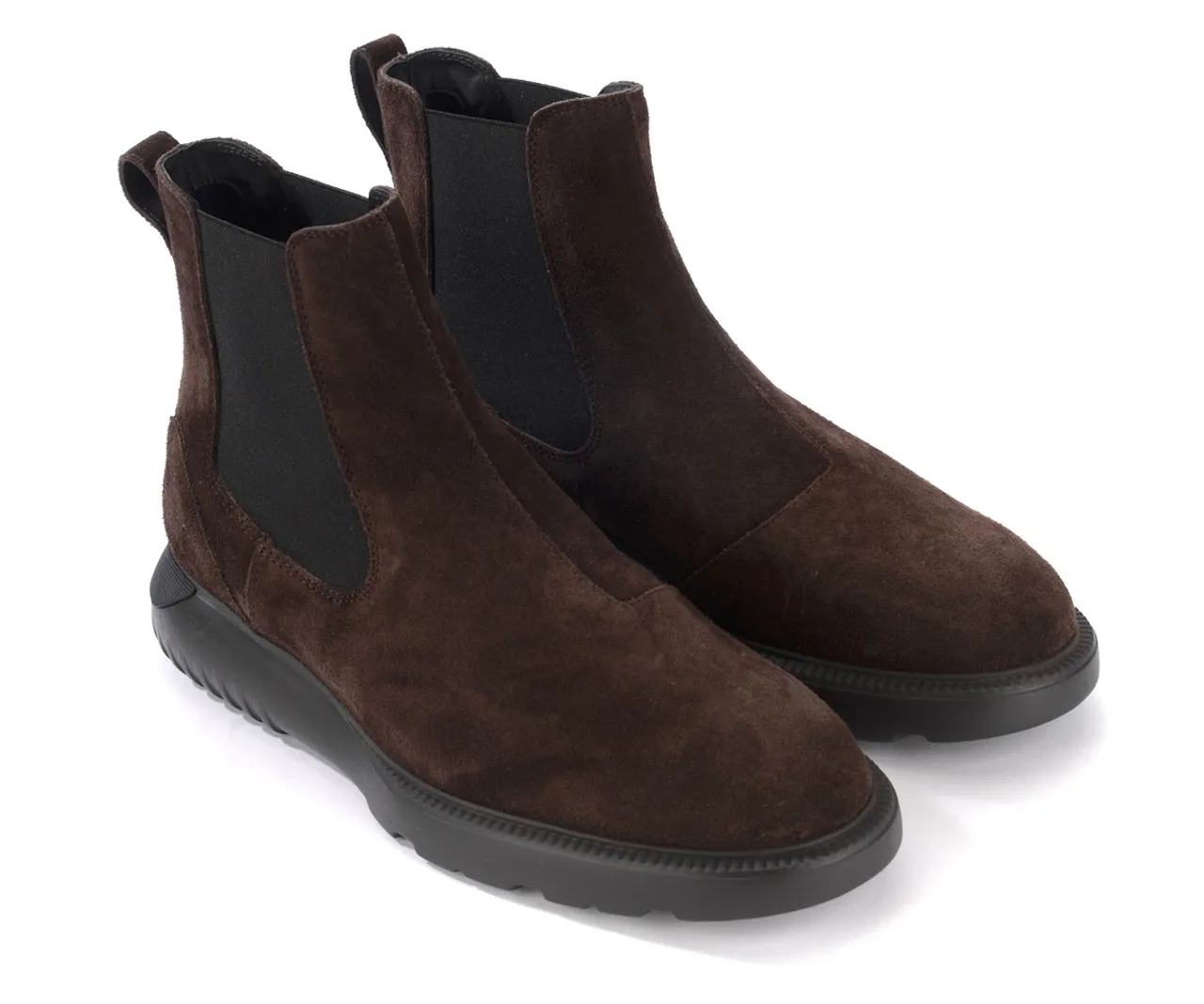 Hogan Botte H600 en daim marron