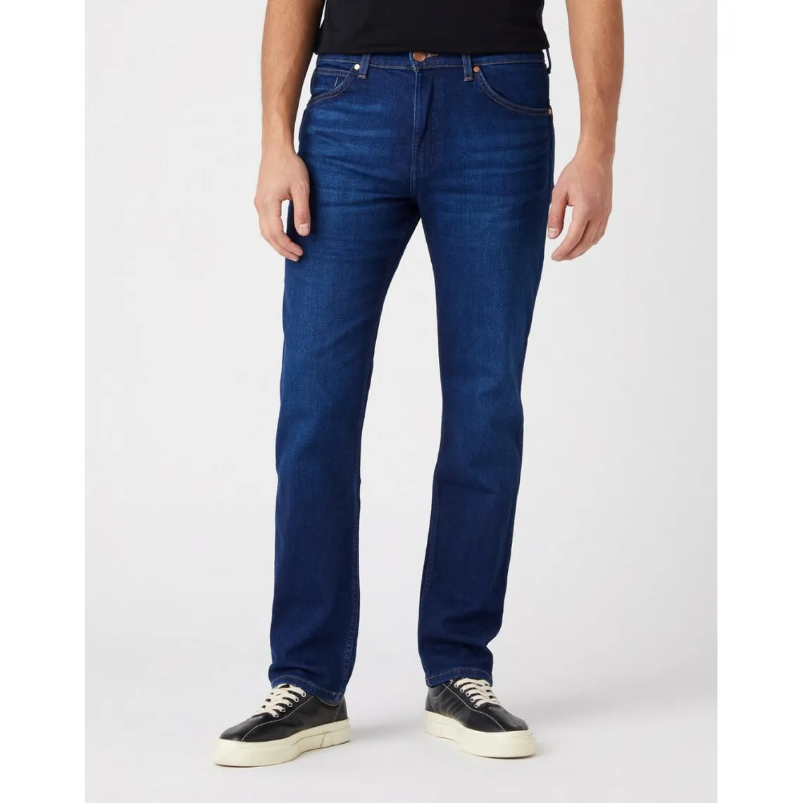 Jean bleu Homme en coton Wrangler - Jean Homme sur MenCorner