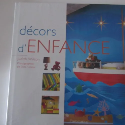 Livre "décors d'enfance" - editions flammarion - idées et astuces pratiques - style