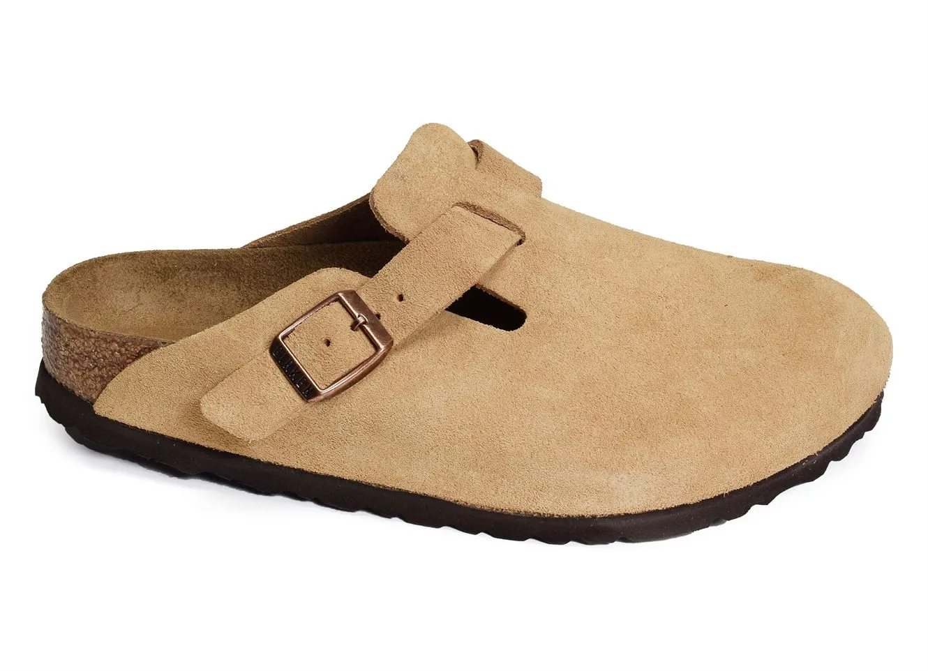 mules et sabots Birkenstock  Boston w beige 