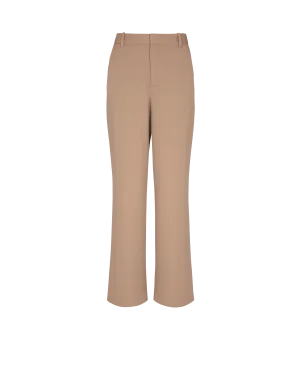Pantalon large en grain de poudre
