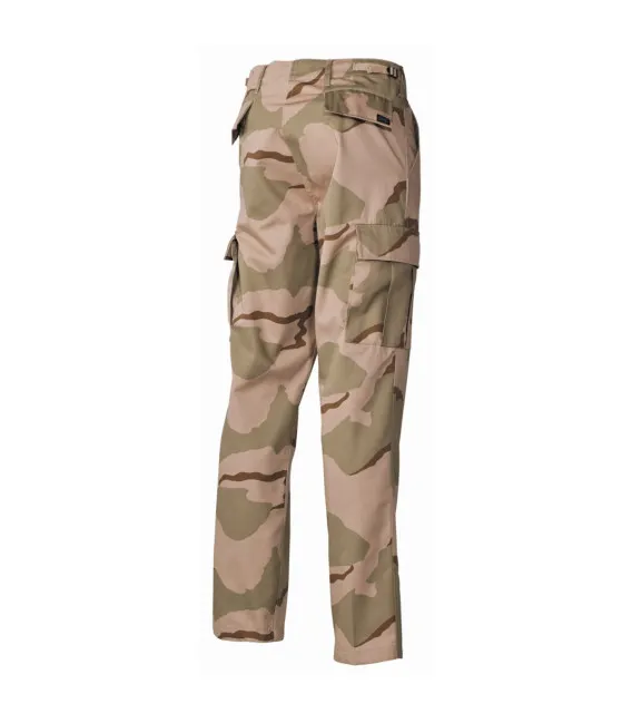 Pantalon US BDU camouflage Désert 3 couleurs