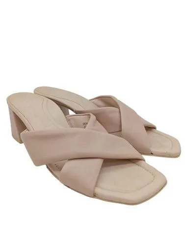 Paul Green Mule à talon blanc cassé style décontracté