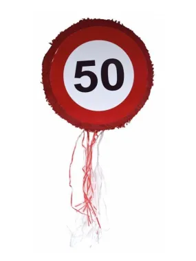 Pinata anniversaire 50 ans - 50 cm