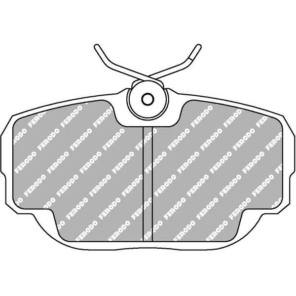 Plaquettes de frein FERODO DS2500 pour BMW 3 E30 Z1 ou MERCEDES 190 ou SAAB 9000 avant