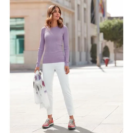 Pull en soie stretch Carbery