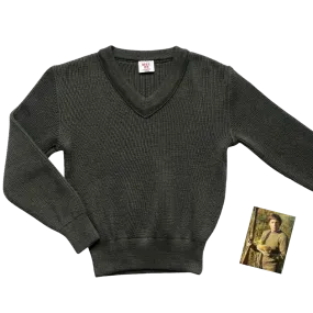Pull kaki MBL - seconde main