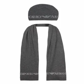Pull - Knitwear Set gris Emporio Armani - Pull / Gilet / Sweatshirt Homme sur MenCorner