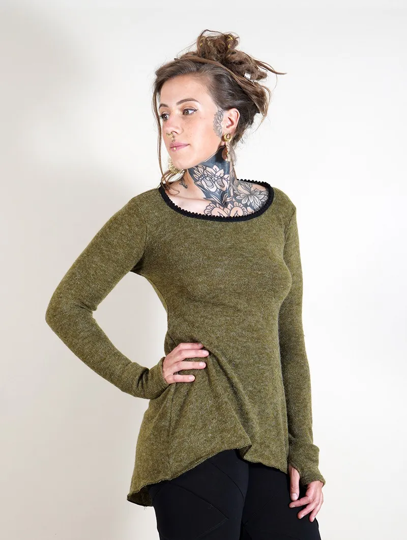 Pull tunique 