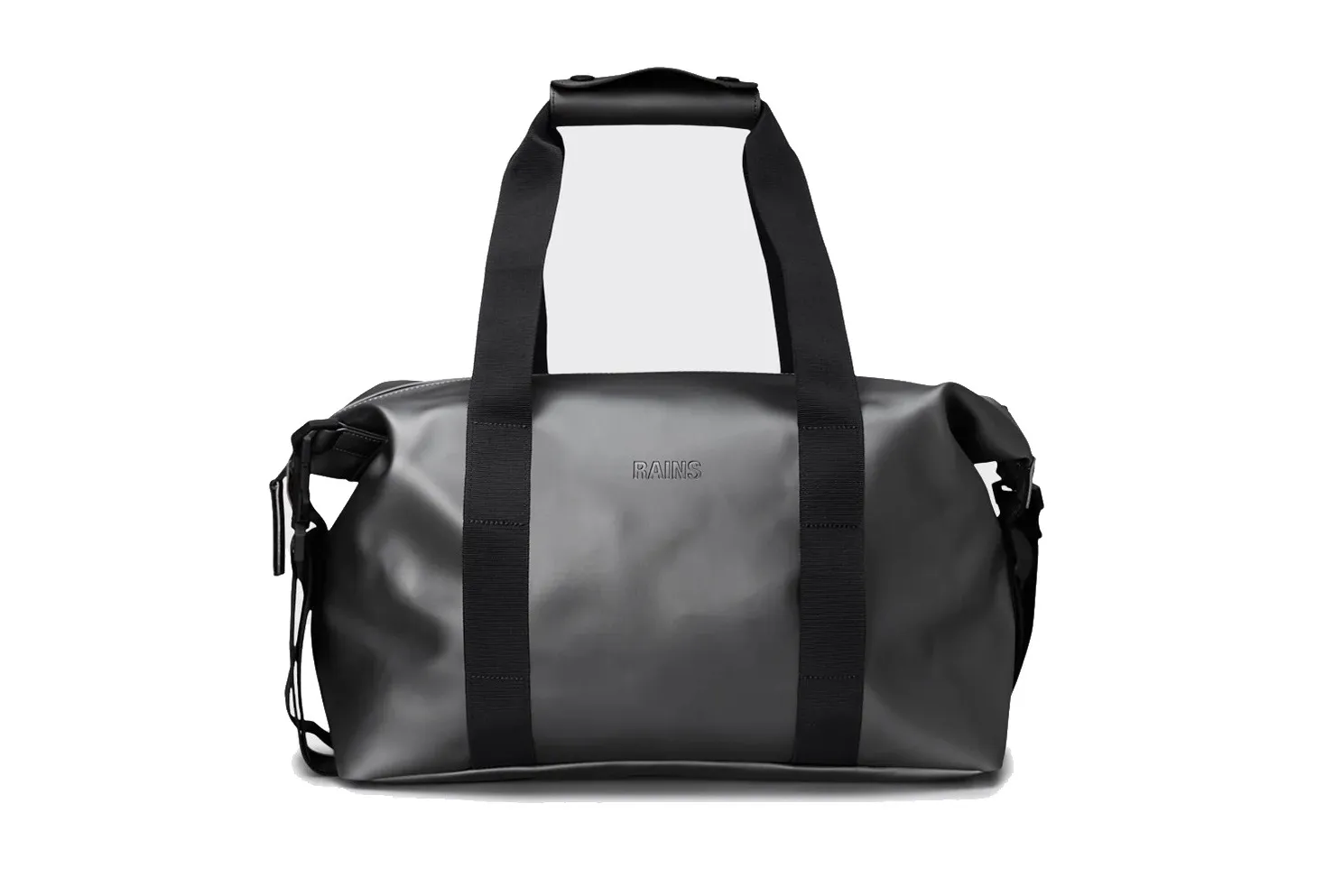 RAINS - Hilo Weekend Bag Small, Metallic Grey - INSIDE URBAN WEAR
