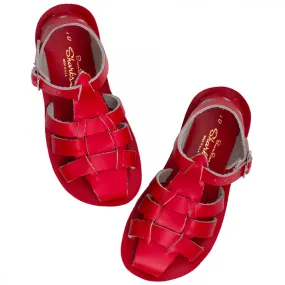 Sandales shark rouge waterproof rouge Salt-Water | Petites Fripouilles