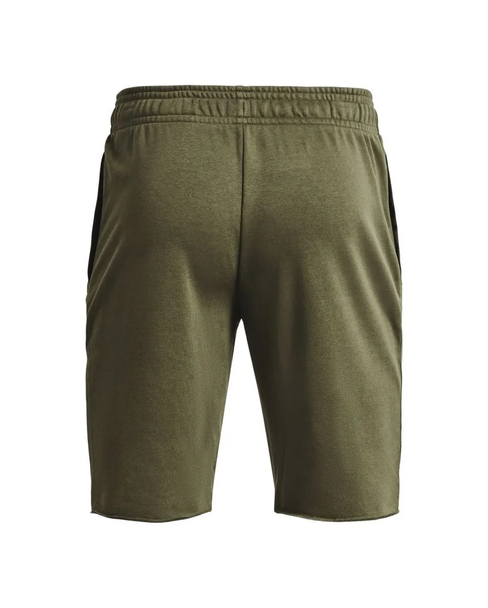 Short Homme UA RIVAL TERRY SHORT Vert