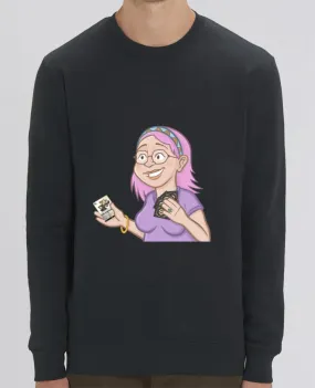 Sweat-shirt Sandy avec une carte Par Gerome En Live