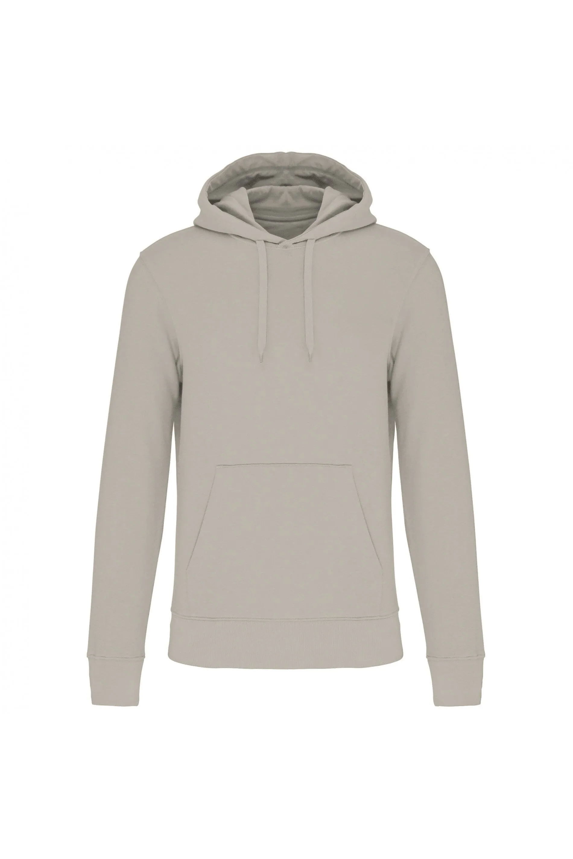 Sweat-shirt écoresponsable à capuche homme couleurs neutre / KARIBAN K4027
