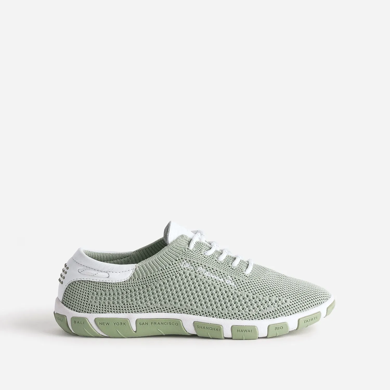 Tennis TBS vert argile en mesh - Baskets / Tennis Femme | ERAM