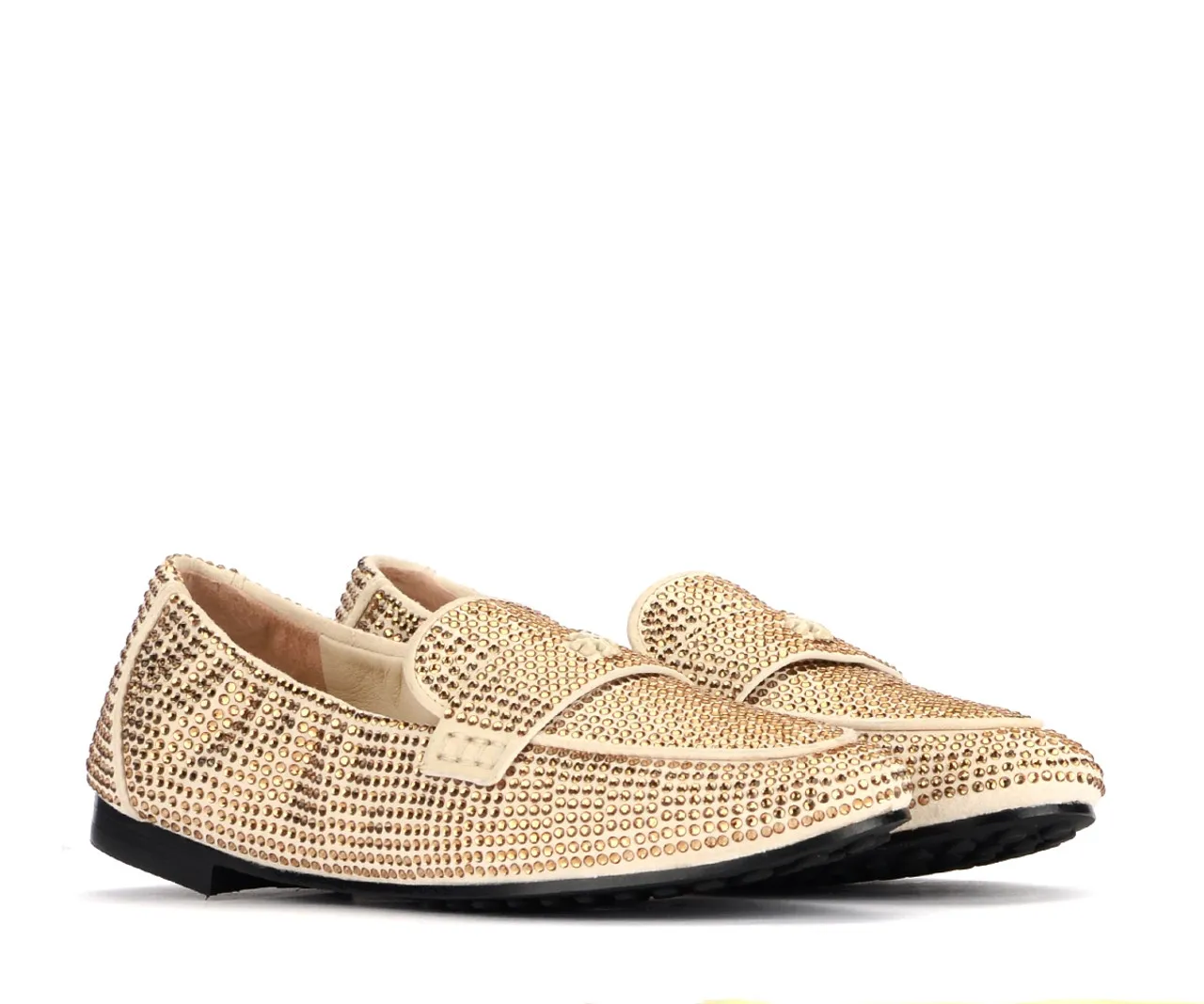 Tory Burch Mocassin avec cristaux 