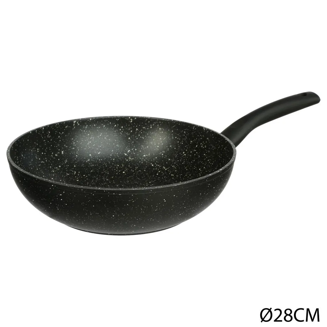 Wok aluminium forgé 